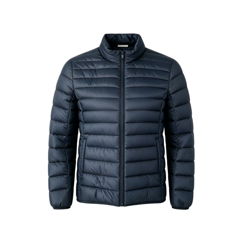 European and American Style Men's Lightweight down Jacket, Cold-Proof and Warm, Solid Color Men's Coat for Young People, Factory Minimum Order of 50 Pieces in Small Batches