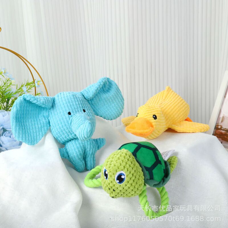 クロスボーダーペットおもちゃ 犬のおもちゃ ぬいぐるみ 睡眠用 イエローアヒル 噛みつき防止 歯ぎしり音 小型・中型犬 ペット アマゾン|undefined
