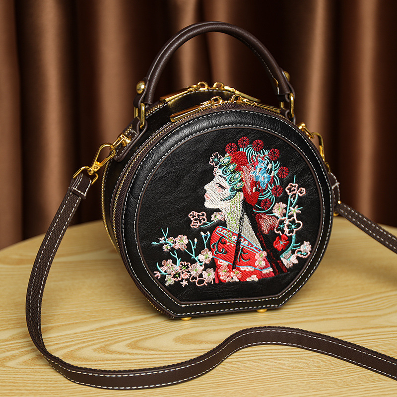 Ethnic one-shoulder bag