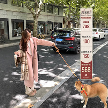 苏九儿粉色双面羊毛大衣女2024新款毛呢秋冬高级羊绒妮子冬季外套