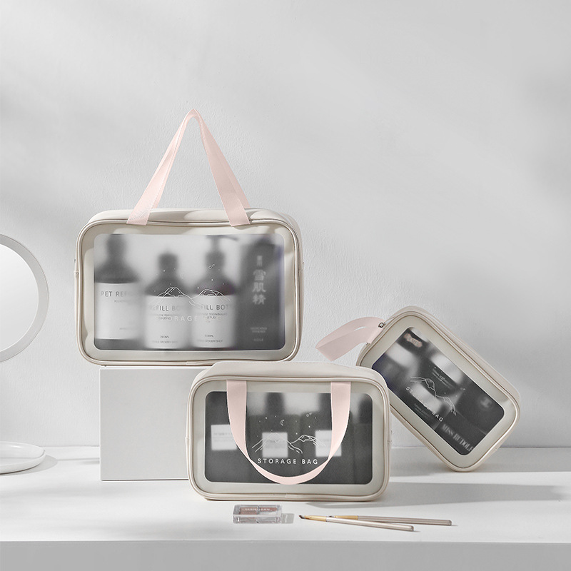 Bolsa de cosméticos de gran capacidad bolsa de almacenamiento bolsa de lavado portátil ropa de Viaje nuevo producto de baño de alta calidad femenina P