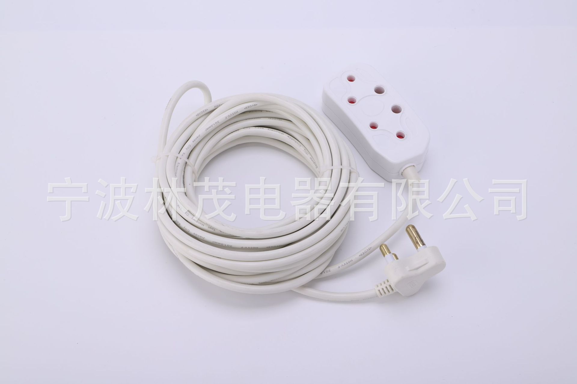 厂家供应南非2孔延长线系列 批发电源线插座多种颜色质量保障