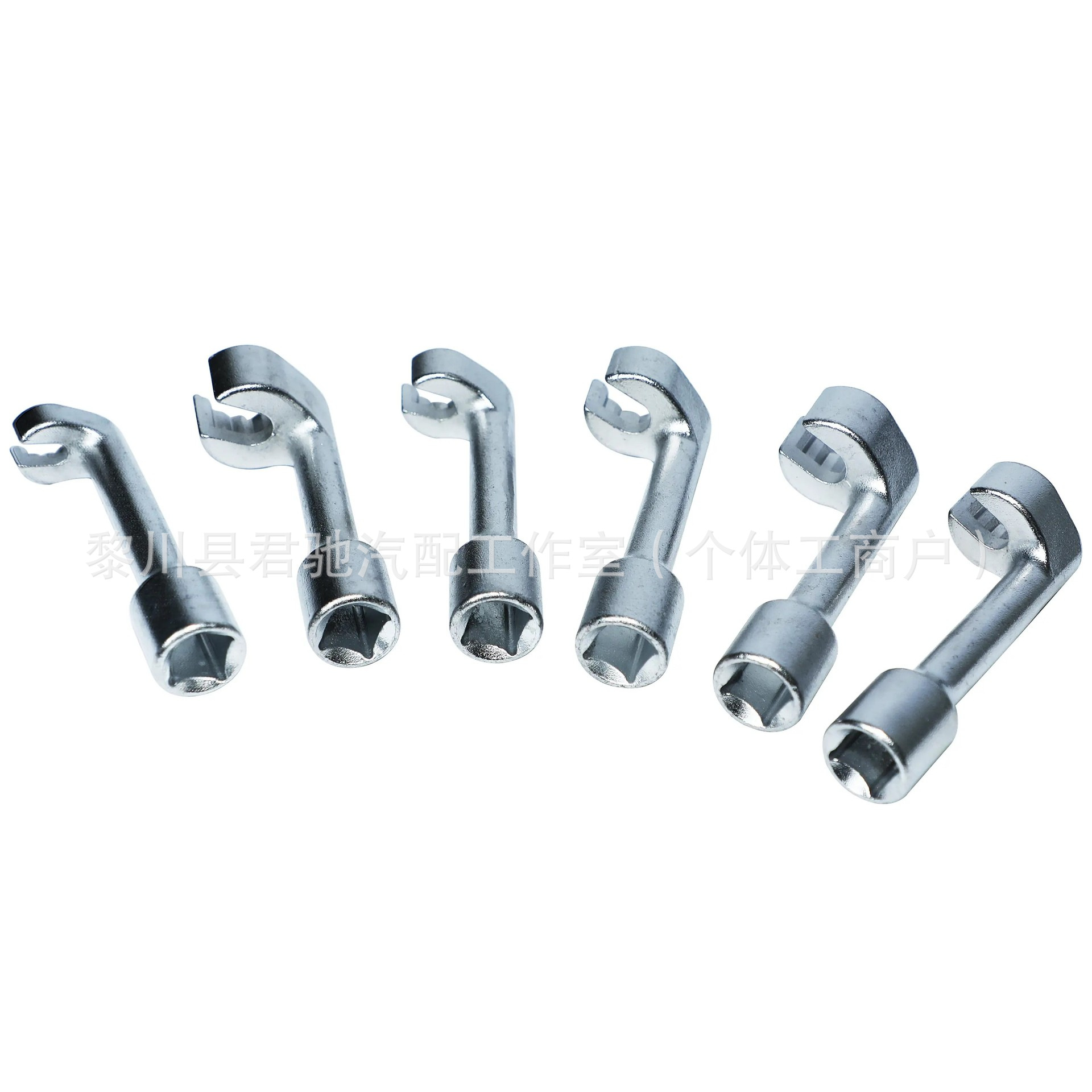 Suitable for Bmw, Mercedes-Benz, and Volkswagen Fuel Injection Pipe Socket Wrench L-Type Open-End 12/14/16/17/18/19 Engine