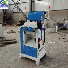 小型圆棒砂光机  实木家具腿专用砂光机  单砂带双砂带圆棒砂光机