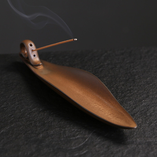 Indoor incense burner, incense holder, ceramic, creative tea ceremony, antique sleeping incense burner, household sandalwood burner