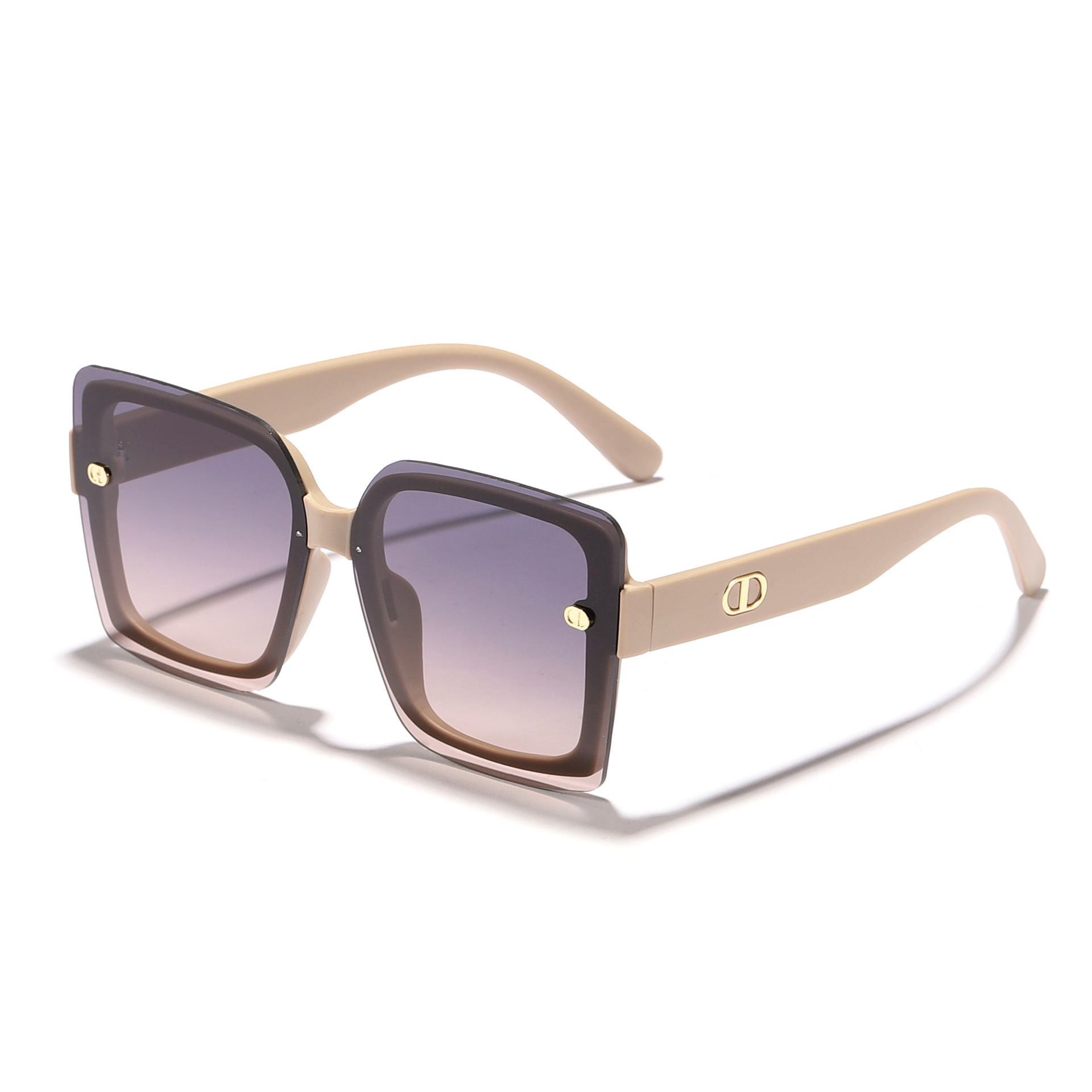 Gafas de sol atmosféricas y cómodas, viajes de moda, productos elegantes, gafas de sol nobles magníficas, conductor deportivo, ultravioleta 7702