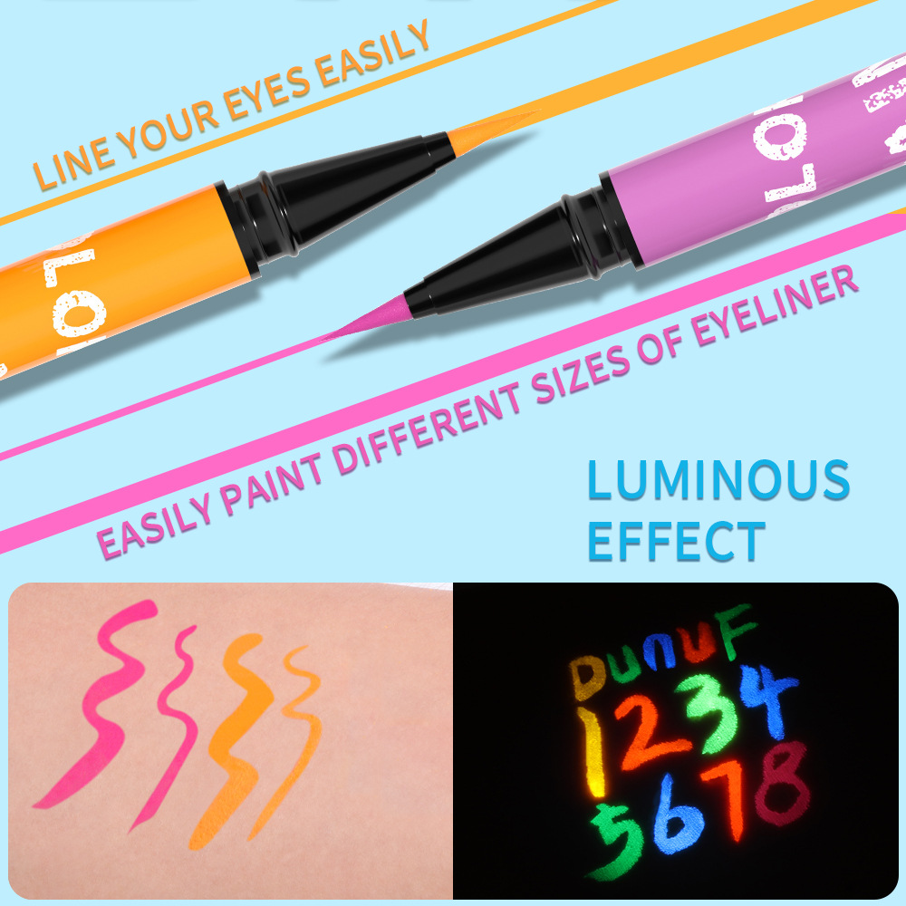 Check it out! Link Disclaimer - For export only :DUNUF UV Fluorescent Eyeliner Pen undefined