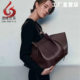 YUZEFI Wings Bag MOCHI Genuine Leather Shoulder Underarm Bag Fashion Commuter Large Capacity Tote Bag