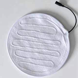 12V护肚子加热片可背部加热冬季凳面加热衣服宠物窝加热双面水刺