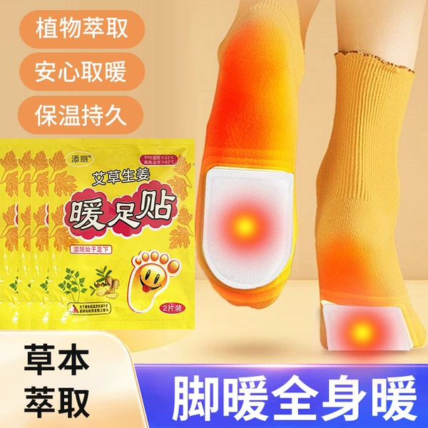【2 pieces】Foot Warming Patch