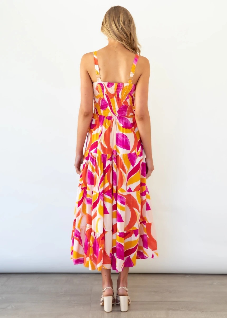 259g Weight Maxi Long Dress Dress Length Type Sleeveless Sleeve Length Regular Dress Dresses Type Regular Sleeve Sleeve Type Polyester Fabric Type High Waist Waist Line Daily Occasion Strap Neckline Regular Fit Fit Type Printing, Polka Dots Pattern Summer, Spring Season Women's Gender Elegant Style Wholesale Women's Elegant Printing Polka Dots Daily Strap Sleeveless Regular Dress 54