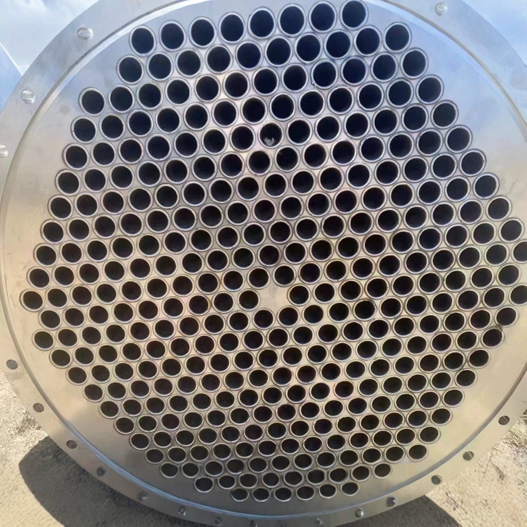 二手列管式冷凝器 不锈钢冷凝设备工业钛材换热器高压冷却设备