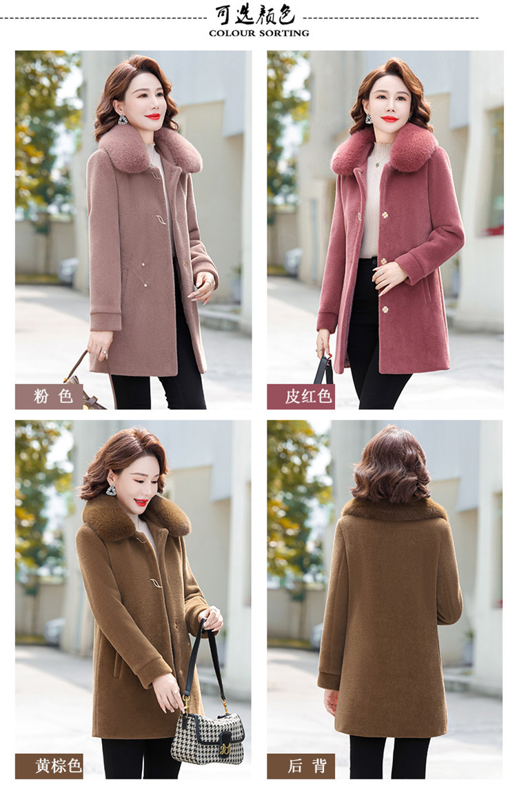 E5972 1490K ÁO KHOÁC NỮ TAIRYA MÙA XUÂN THU ĐÔNG TRUNG NIÊN DÀY ẤM THỜI TRANG NỮ VẢI BÔNG G04 SẢN PHẨM MỚI