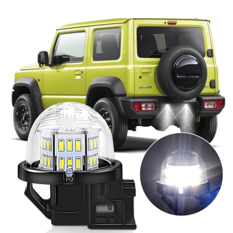 Suitable for 2018+ Suzuki 3-Door 5-Door Jimny 2-Pack Original Car Plug-In Led License Plate Light