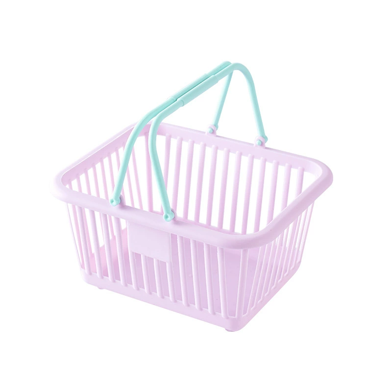 Cute small table storage basket for students, stationery, pens holder, handheld storage box, storage system