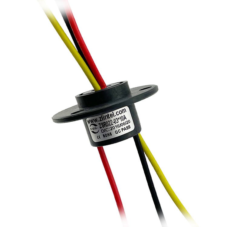 厂家直销大电流导电滑环旋转碳刷餐桌电动转盘用电动机长寿命