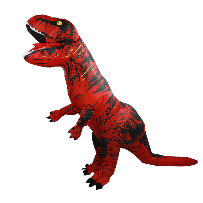 Halloween transfronterizo venta caliente T-Rex fiesta ropa inflable festival de prueba de todo el cuerpo ropa inflable de dinosaurio
