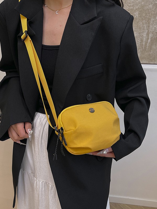 Nuevo tipo de tela de nylon, bolso de pecho deportivo de alta calidad, bolso de hombro de gran capacidad, bolso de tela ligero
