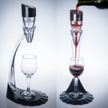 工厂旋转式快速醒酒器可调节红酒醒酒器葡萄酒酒具礼品套装