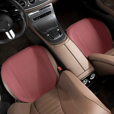 Seat cushion, seat cover – Seat Cushion - type-a-thin-cushion-volcanic-red-front-row-2-pieces