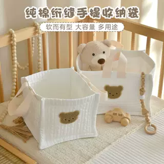 新生婴儿用品手提袋宝宝玩具收纳袋儿童推车多用途大容量购物袋子