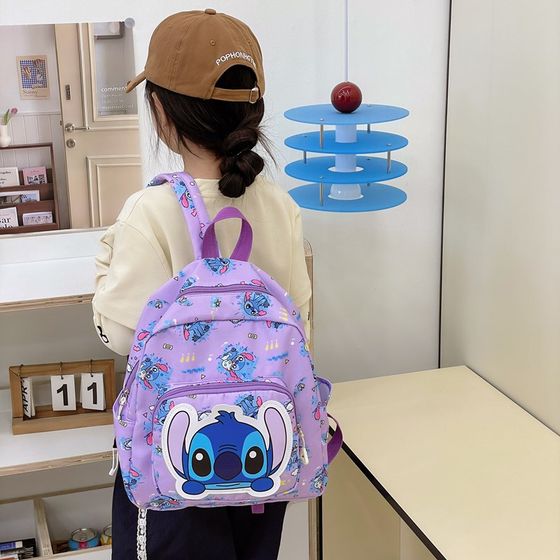 New cross-border stiletto kindergarten school bag cartoon cute children's backpack light baby shoulder bag foreign trade tide