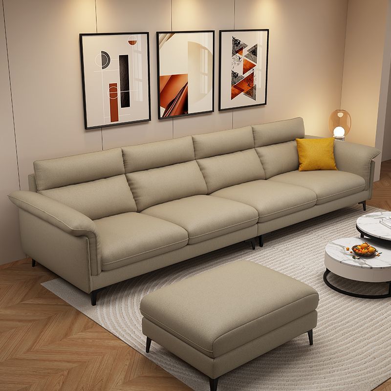 Modern New Rental House Cheap Fabric Sofa Rental House Office Small Apartment Nanotechnology Fabric Sofa