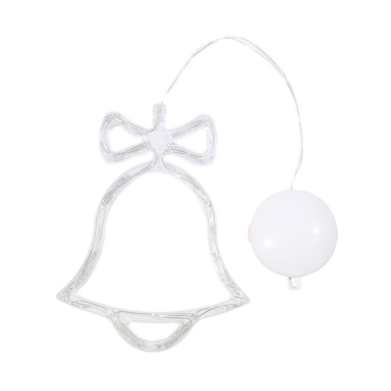 Lámpara de ventura LED de Navidad decoración Santa muñeco de nieve ventana de diseño creativo de la escena de vacaciones