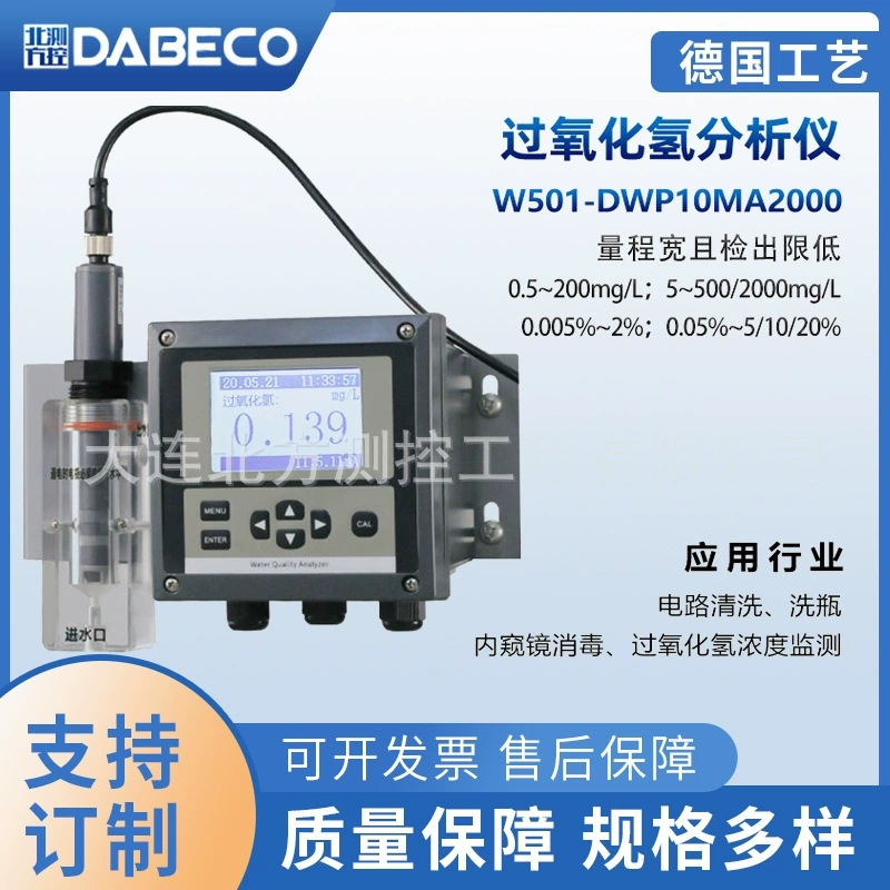 Перекись водорода онлайн монитор цепи очистки эндоскопа детектор концентрации стерилизации