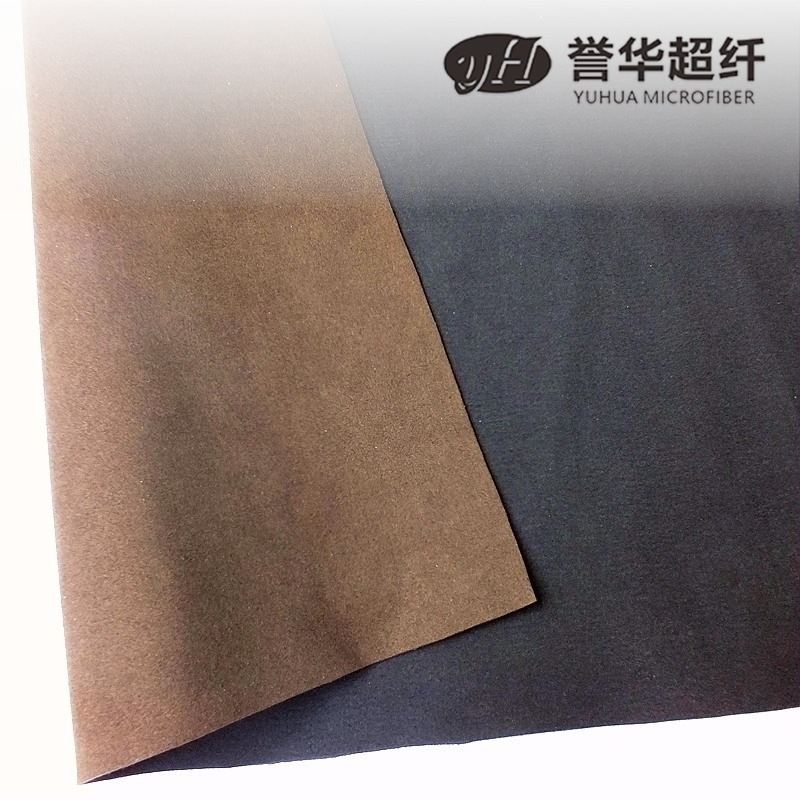 Red and black two-color thick suede microfiber tear-resistant non-deformation anti-pile microfiber leather thickness color optional