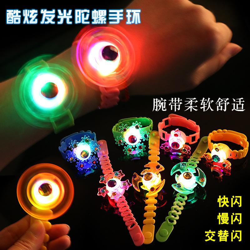 Cool luminoso giroscopio pulsera (OPP bolsa enviada aleatoriamente)