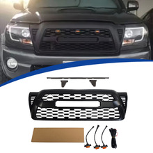 适用于2005-2011丰田塔库玛Tacoma改装TRD款中网ABS材质替换安装