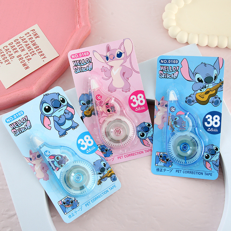 cartoon little blue correction tape cute long ears wrong words correction tape primary school student junior high school student study stationery