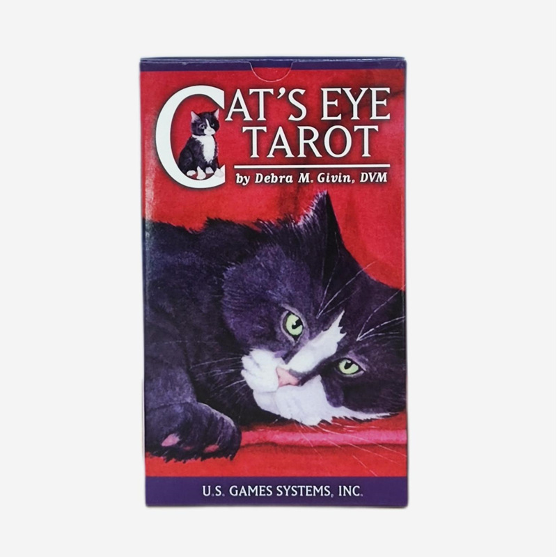 Nieuwe 12*7 Cats Eye Tarot Orakelkaarten_voghion.com