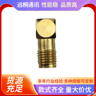 Customized Antenna Base Sma Female Internal Pin External Thread All-Copper Welding Plate Sma Female Coaxial Connection Connector