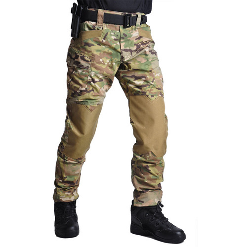 Executive Camouflage Tactical Pants for Men Loose Multi-Pocket Special Duty Work Pants with Multiple Pockets Outdoor Camouflage Pants