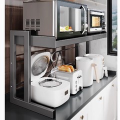 キッチン棚テーブル多機能電子レンジ炊飯器オーブン家庭用収納棚