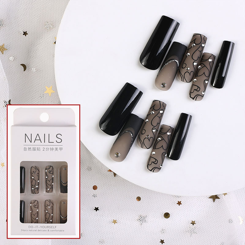 Use un parche de uñas largo y medio para adultos con un taladro de uñas de alta calidad verano 2023 nuevo