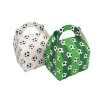 12个装足球卡通派对聚会礼物糖果盒子巧克力包装纸盒创意运动派对