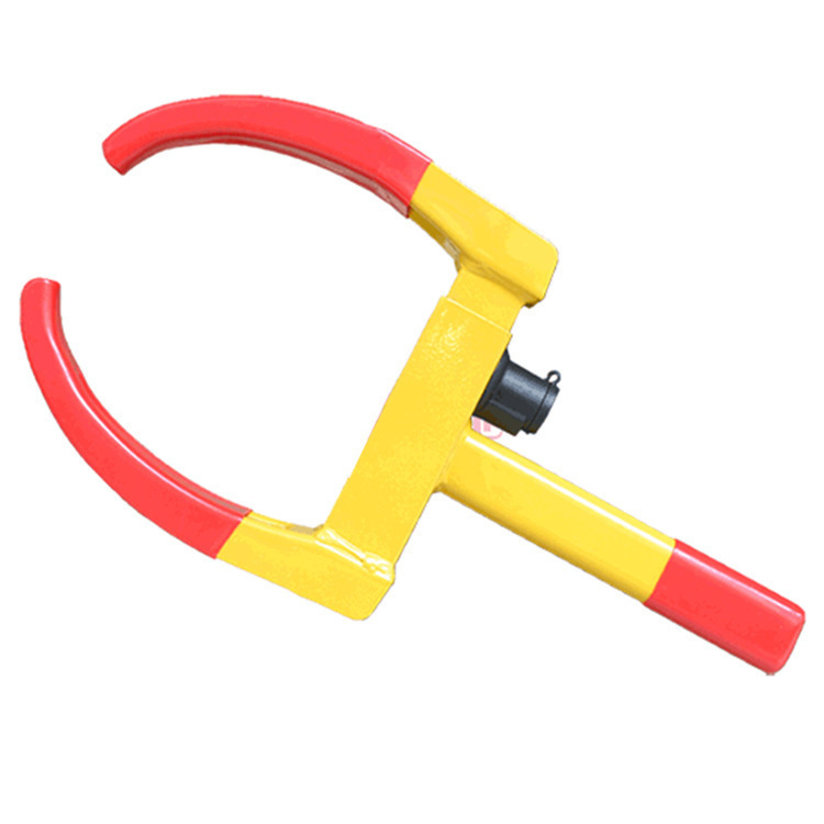 Cross-Border Car Tire Horn Lock, Vehicle Anti-Theft Horn Clamp, Special Clip Lock, Thickened Property Anti-Theft Lock