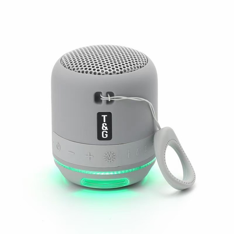 TG294 altavoz bluetooth lámpara LED mini creativa portátil al aire libre subwoofer portátil tarjeta T conexión de disco USB