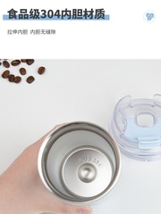 保溫杯男女生高顏值不鏽鋼簡約隨身咖啡杯隨行保溫水杯