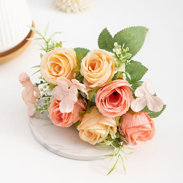 nail decoration contains rose