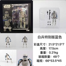 星球大战 克隆兵 SHF 白兵 特别版 可动手办人偶摆件模型手办跨境