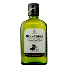 黑白狗调配型苏格兰威士忌200ml网红酒英国蒸馏酒Whisky