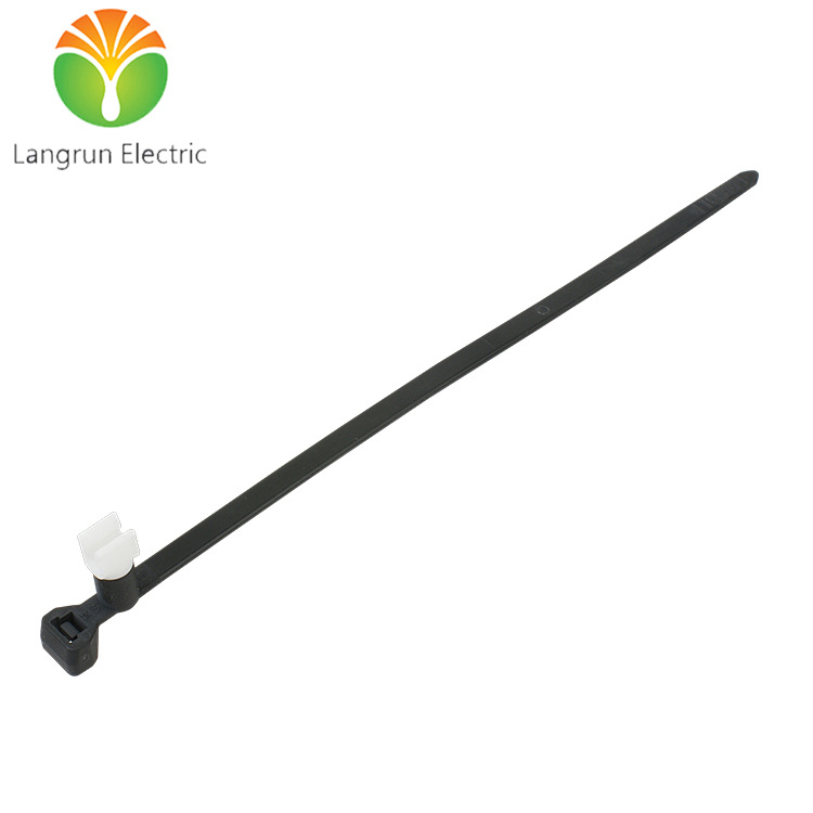 带管夹的分体式固定扎带  汽车扎带 156-00318/T50SVC4S