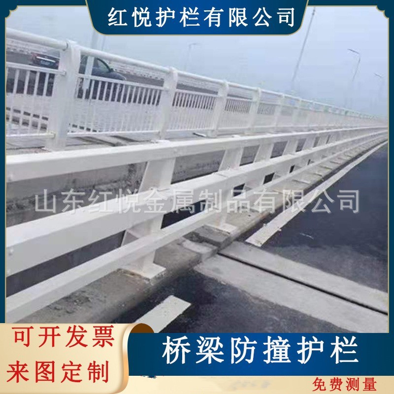 桥梁碳钢防撞护栏 河道 景观 景区天桥防撞碳钢护栏厂家现货