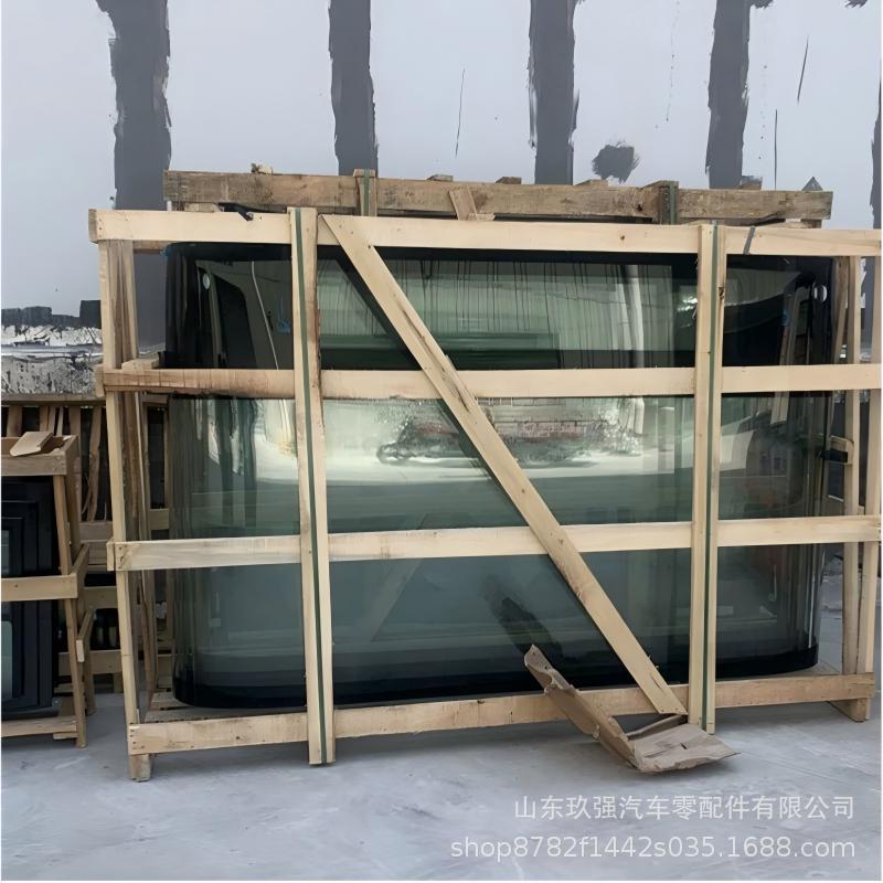 Bus windshield laminated glass H19C white glass bus front windshield safety laminated glass