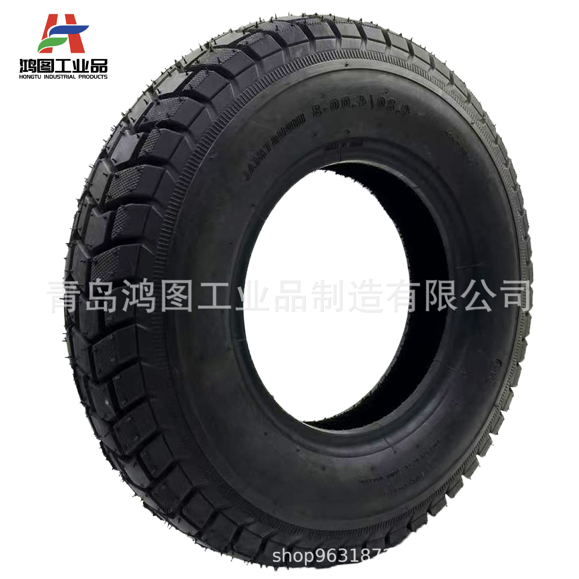 4.80/4.00-8摩托车轮胎外胎6层级耐磨加厚电动车工具车轮胎真空胎