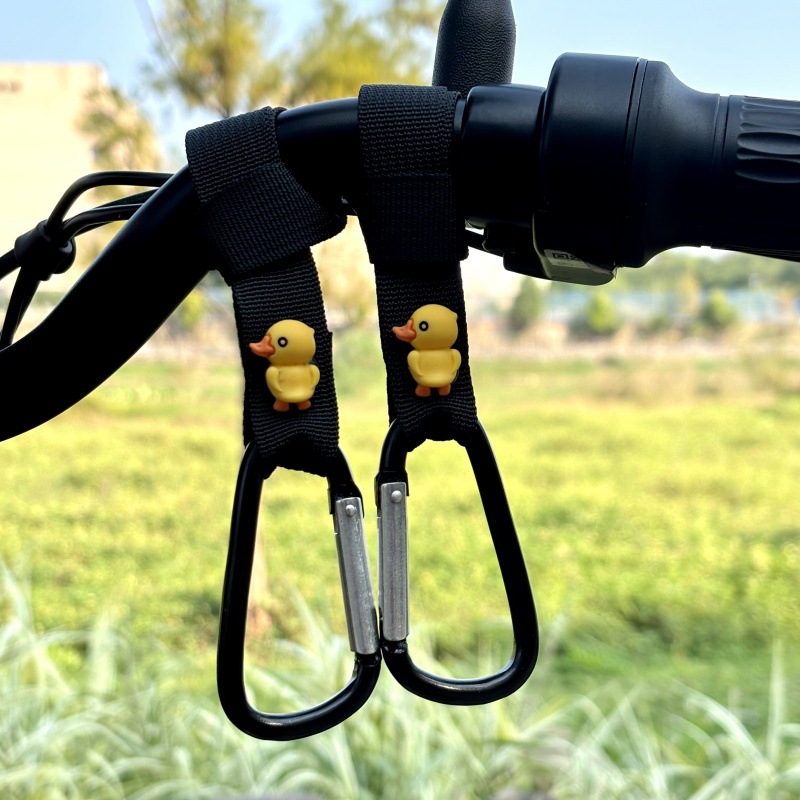 Gancho para coche eléctrico delantero universal sin perforaciones, almacenamiento multifuncional, batería, casco de bicicleta, bloqueo, dibujos animados lindos